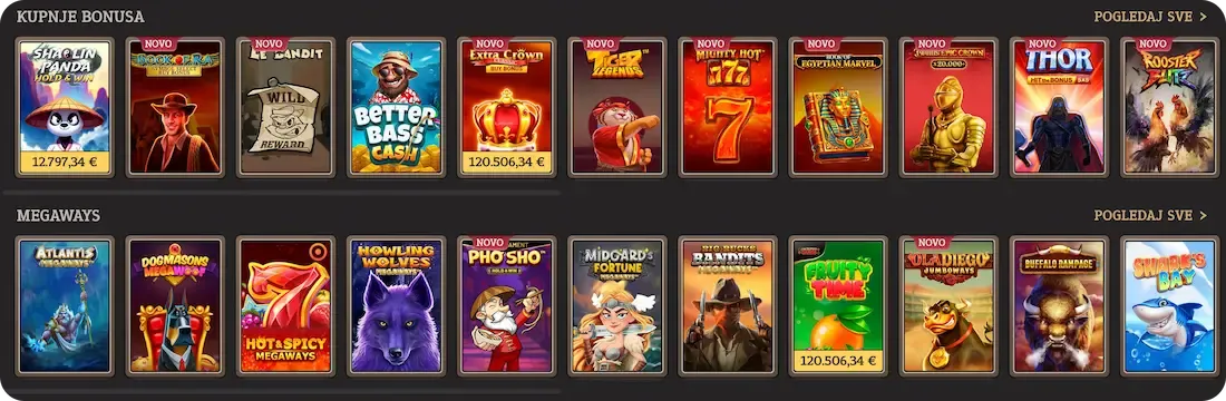 Slotovi u kasinu spinboss